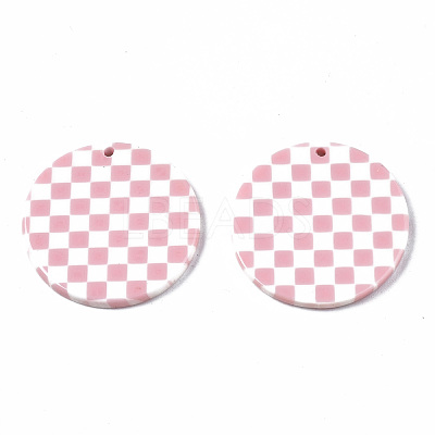 Opaque Cellulose Acetate(Resin) Pendants X-KY-Q057-002B-A04-1
