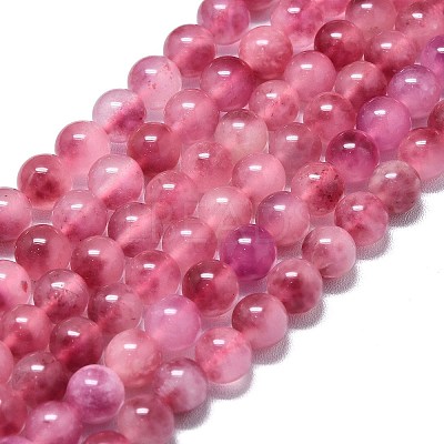 Natural Malaysia Jade Beads Strands G-L645-C01-8mm-30-1