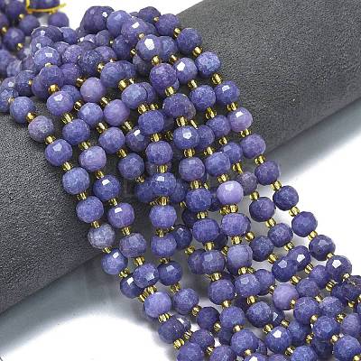 Natural Dyed Jade Beads Strands G-K389-E30-01-1