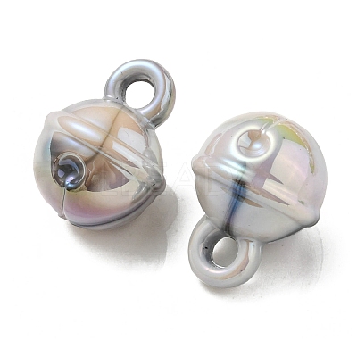 UV Plating Rainbow Iridescent Acrylic Pendants OACR-P010-19B-1