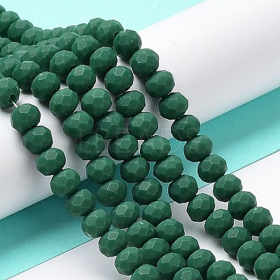 Glass Beads Strands EGLA-A034-P6mm-MD09-1