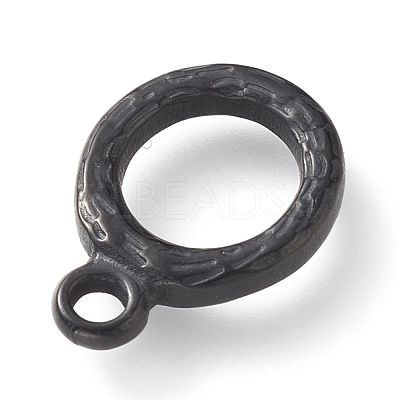 304 Stainless Steel Toggle Clasps Parts Ion Plating(IP) STAS-K209-01B-1
