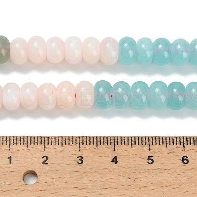 Gradient Color Natural White Jade Beads Strands X-G-NH0053-A01-01-1