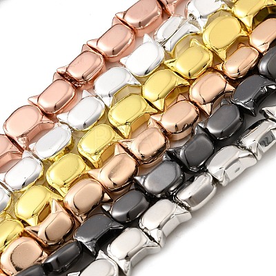 Electroplate Glass Beads Strands EGLA-F166-11-1
