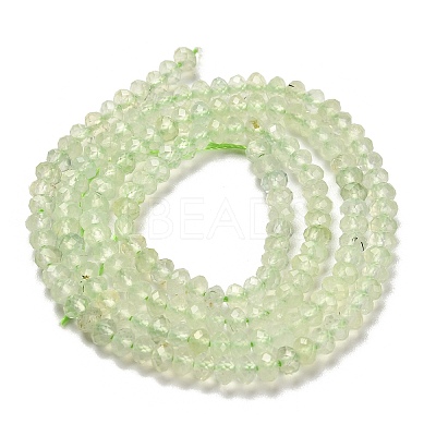 Natural Prehnite Beads Strands G-B107-D03-01-1