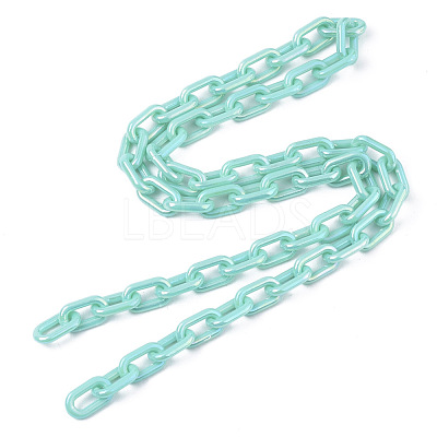 Acrylic Opaque Cable Chains X-PACR-N009-002D-1