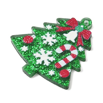 Christmas Acrylic Pendants OACR-I028-02B-1