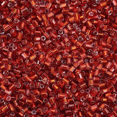 8/0 Glass Bugle Beads SEED-S032-07A-25-1