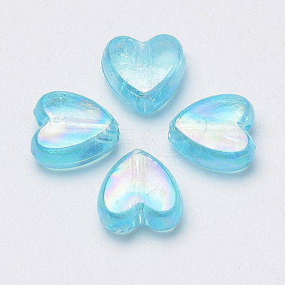 Transparent Acrylic Beads LS-MACR-S272-13H-1