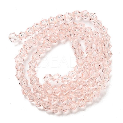 Transparent Glass Beads Strands EGLA-A039-T4mm-D26-1