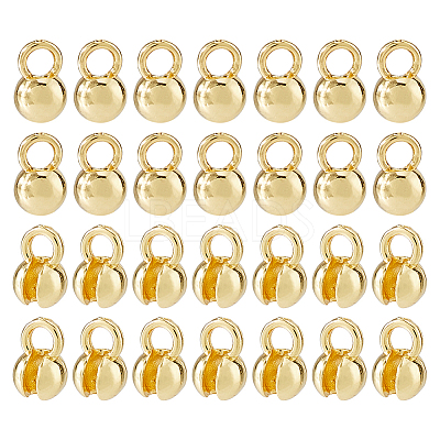Brass Bead Tips KK-WH0108-57-1