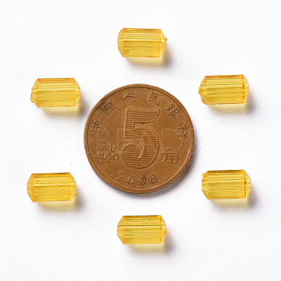 Transparent Acrylic Beads TACR-S154-27B-81-1