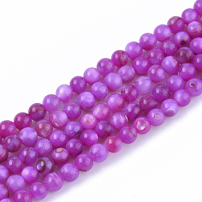 Freshwater Shell Beads Strands SHEL-S276-32F-1