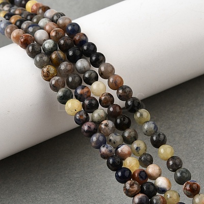 Natural Sodalite Beads Strands G-F591-13A-1