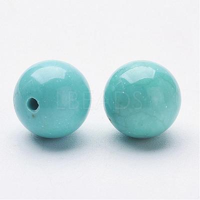 Natural Magnesite Beads G-P212-8mm-1