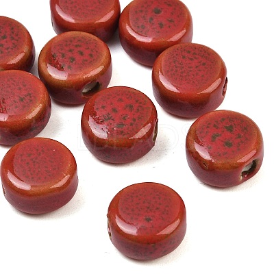 Handmade Porcelain Beads PORC-Q185-12mm-5-1