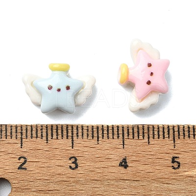 Macaron Color Opaque Resin Decoden Cabochons CRES-Q221-01H-1
