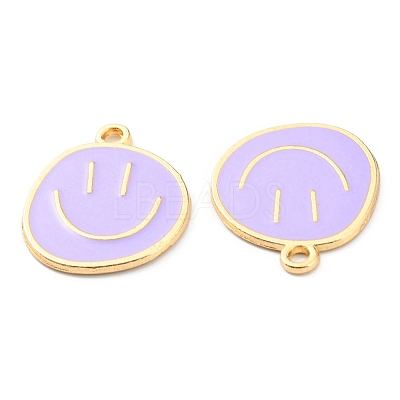 Alloy Enamel Pendants ENAM-D051-18G-06-1