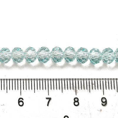 Transparent Baking Paint Glass Beads Strands LS-DGLA-A034-T6mm-D01-1