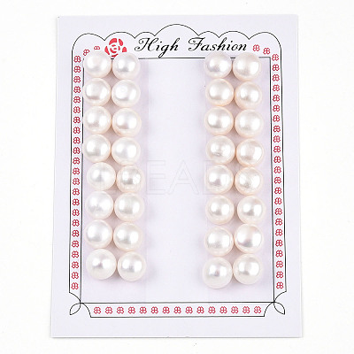 Grade 3A Natural Cultured Freshwater Pearl Beads PEAR-N018-3A-10511A-1