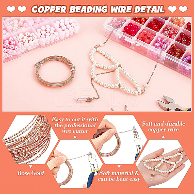 Twisted Round Bare Copper Wire CWIR-WH0009-04C-1
