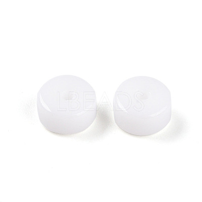 Opaque Solid Color Glass Beads X1-GLAA-N007-6x3mm-A10-1