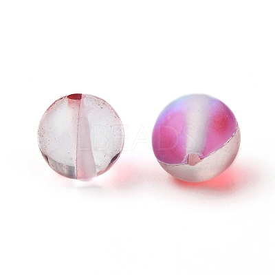 46Pcs 2 Style Synthetic Moonstone Beads G-FS0002-31-1