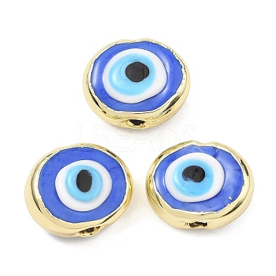 Handmade Evil Eye Lampwork Beads LAMP-D006-08G-10-1