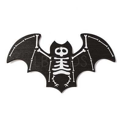 Halloween Printed Wooden Big Pendants WOOD-I016-01E-1