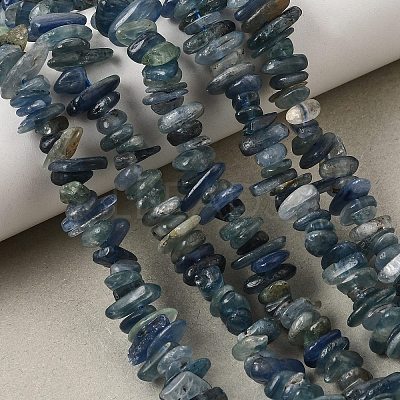 Natural Kyanite/Cyanite/Disthene Chip Beads Strands X-G-E271-78-1
