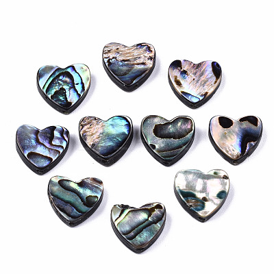 Natural Abalone Shell/Paua Shell Beads SSHEL-T014-16B-1