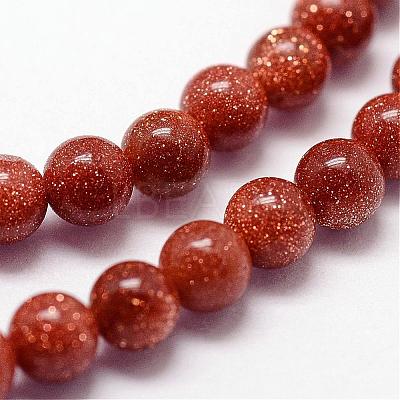 Goldstone Beads Strands G-N0200-01A-3mm-1