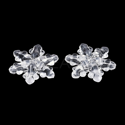 Transparent Acrylic Beads X-TACR-U008-01B-1
