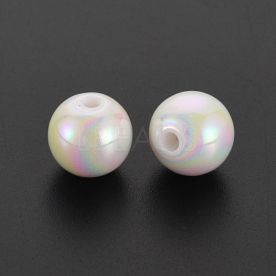 Opaque Acrylic Beads MACR-S370-D12mm-01-1