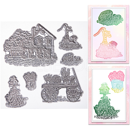 Clear Silicone Stamps DIY-WH0504-60B-1