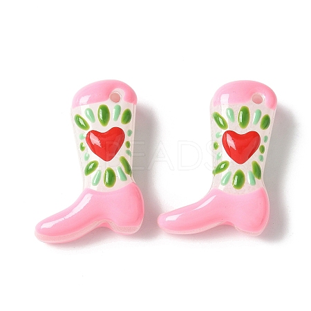 Baking Paint Glass Enamel Beads LS-BLOW-D300-01D-1