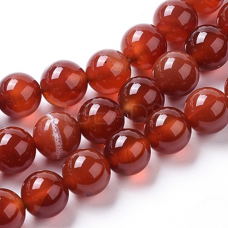 Natural Agate Beads Strands G-I261-B01-10mm-1