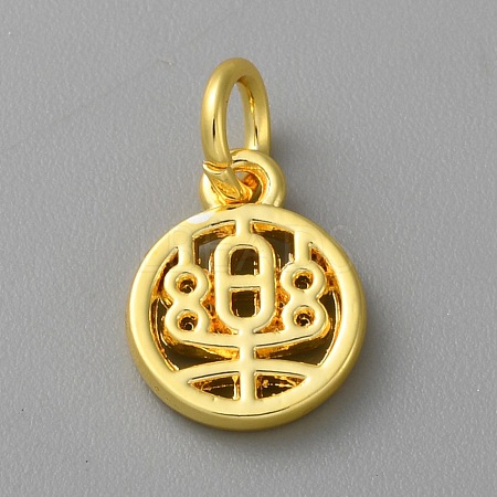 Alloy Pendants with Chinese Characters LS-FIND-WH0159-63G-25-1