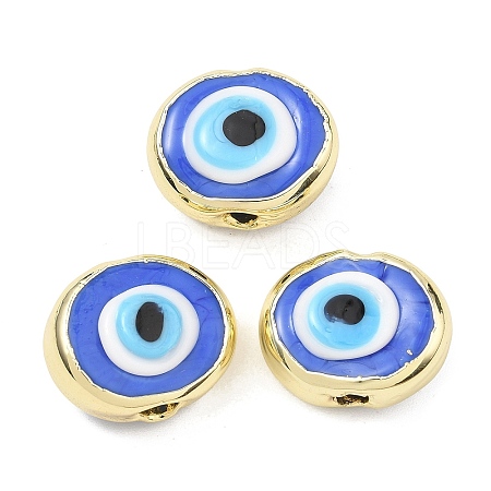 Handmade Evil Eye Lampwork Beads LAMP-D006-08G-10-1