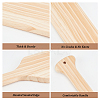 Unfinished Wood Paddles DIY-WH0027-73-4