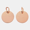 Ion Plating(IP) 304 Stainless Steel Pendants STAS-I311-32C-RG-1