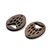 Walnut Wood Pendants FIND-Z050-09B-2