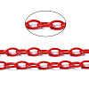 Handmade Opaque Acrylic Cable Chains KY-N014-001G-4