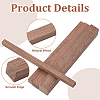6Pcs 3 Styles Wooden Sticks WOOD-OC0003-85-4