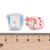 Opaque Resin Decoden Cabochons RESI-A036-01-3