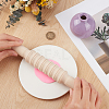 Wooden Rolling Pin AJEW-WH20141-42A-3
