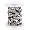 304 Stainless Steel Cuban Link Chains CHS-M003-13P-A-4