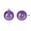 100Pcs 8mm Natural Amethyst Round Beads DIY-LS0002-40-3