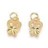 Electroplated Alloy Charms PALLOY-G267-17G-2