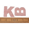 Alphabet Rhinestone Patches FW-TAC0001-01D-19